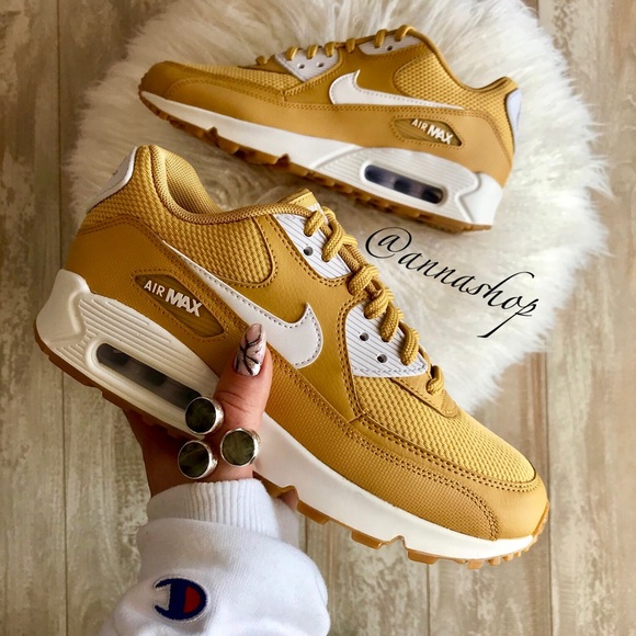 air max 90 wheat gold